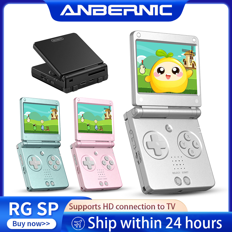Retro Gaming N64 - Anbernic RGSP Flip Retro Handheld Game