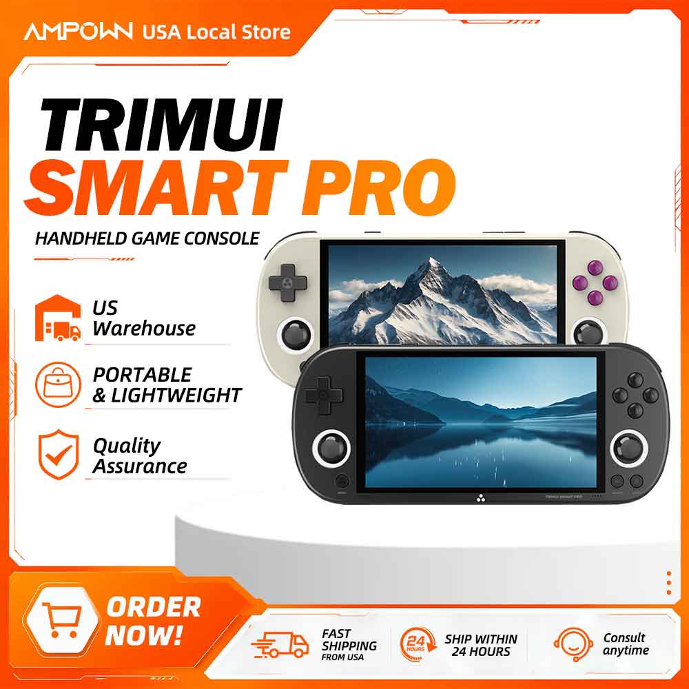 Retro Gaming Joystick - Trimui Smart Pro 4.96
