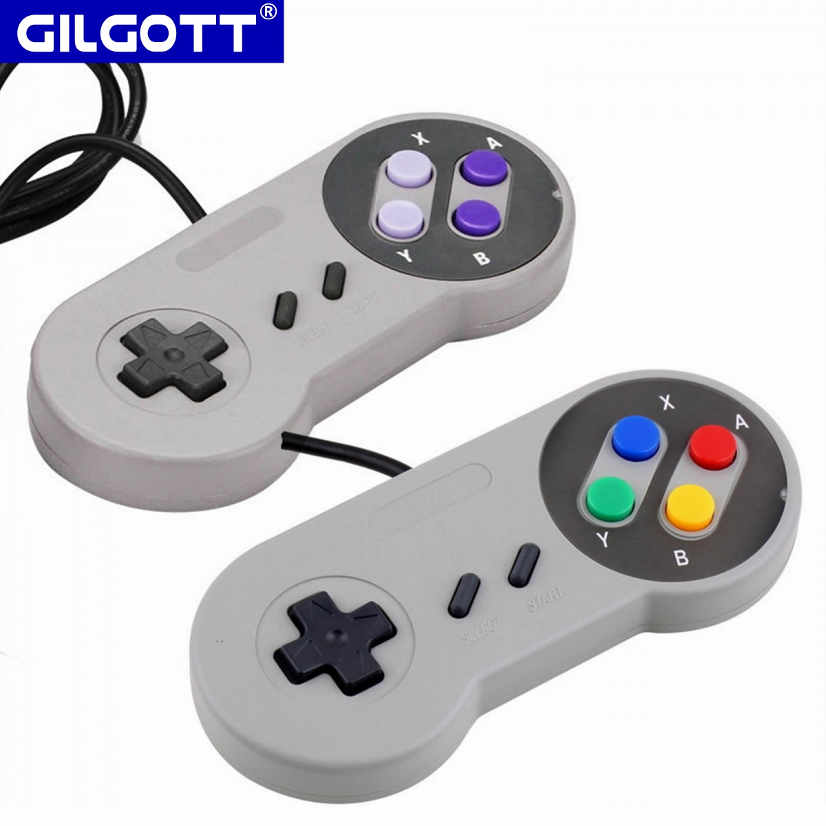 Raspberry Pi Retropie - 2PCS/Set 1.4M Wired USB Game Controller