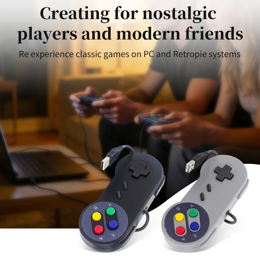 1-2 pcs SNES USB Controller Re - Raspberry Pi Retropie recension och pris