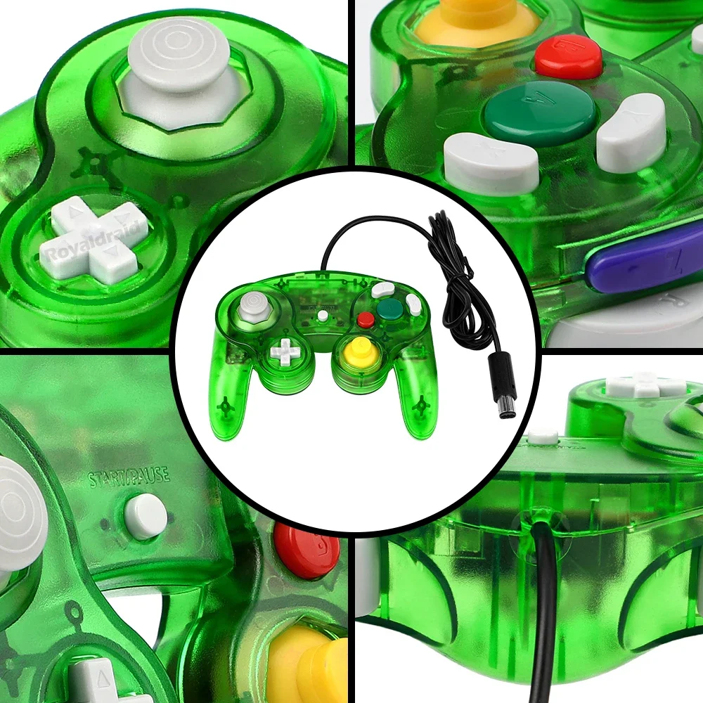 8 Colors Transparent For NGC W - Retro Gaming Joystick recension och pris
