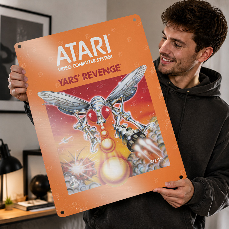Atari Aluminum Posters Customi - Retro Gaming Lounge recension och pris