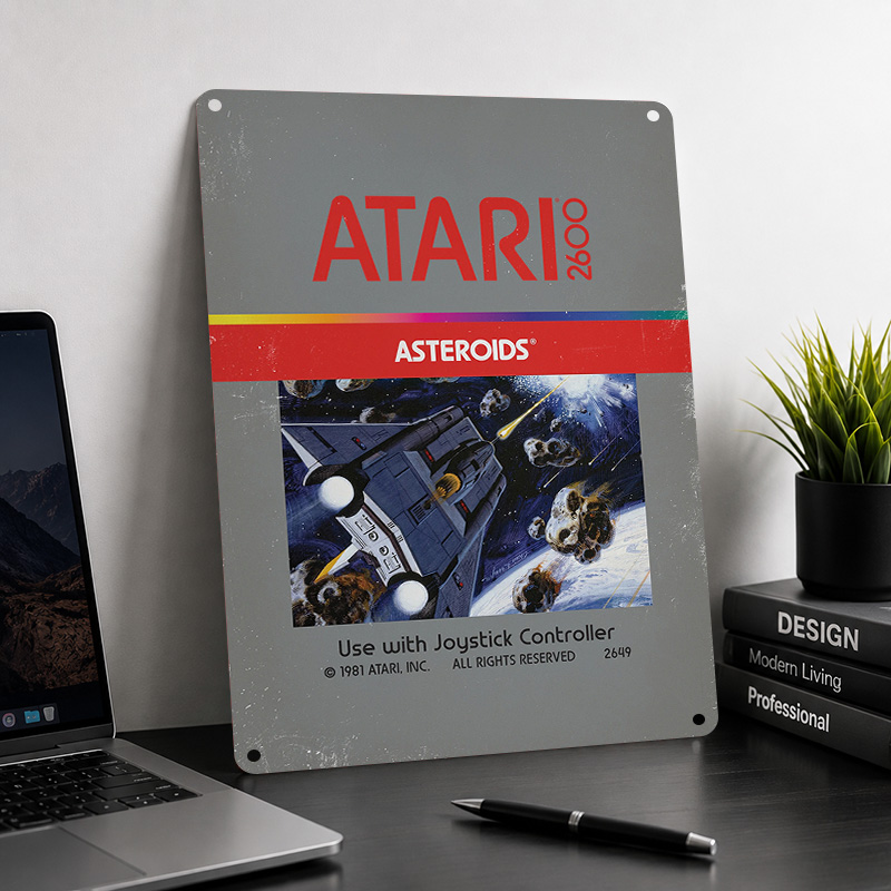 Atari Aluminum Posters Customi - Retro Gaming Lounge recension och pris