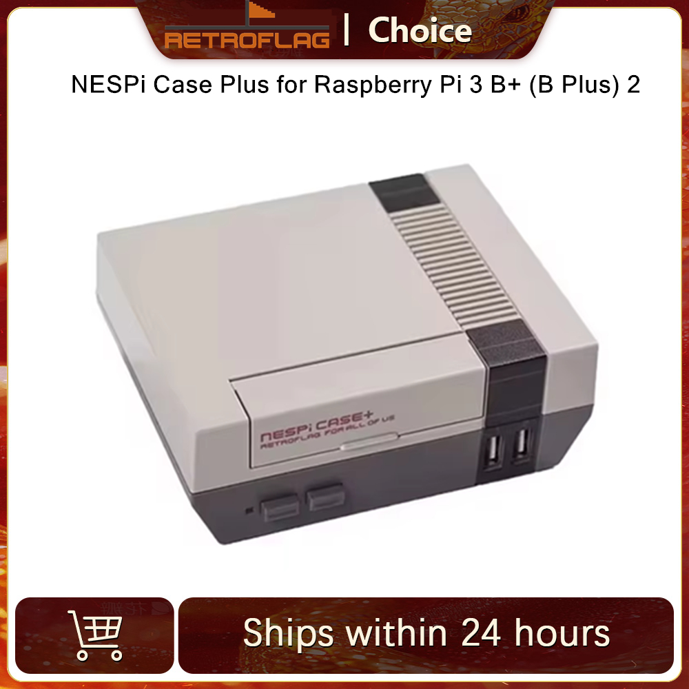 Retroflag NESPi Case Plus Func - Raspberry Pi Retropie recension och pris