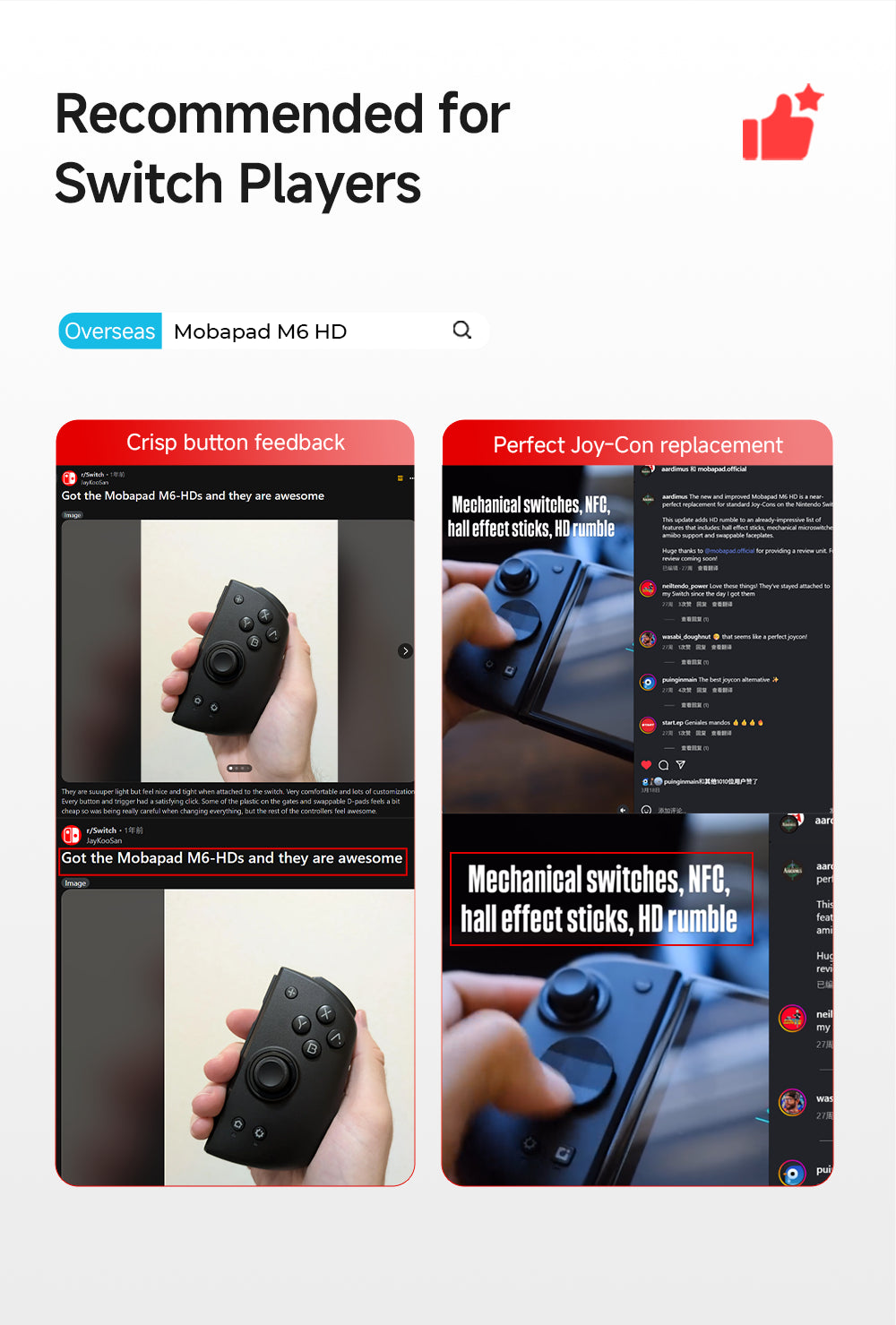 MOBAPAD M6 Gemini Bluetooth Wi - Nes Controller Usb recension och pris