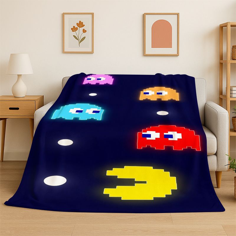 Retro P-Pacman Game Soft Flann - Retro Gaming Lounge recension och pris