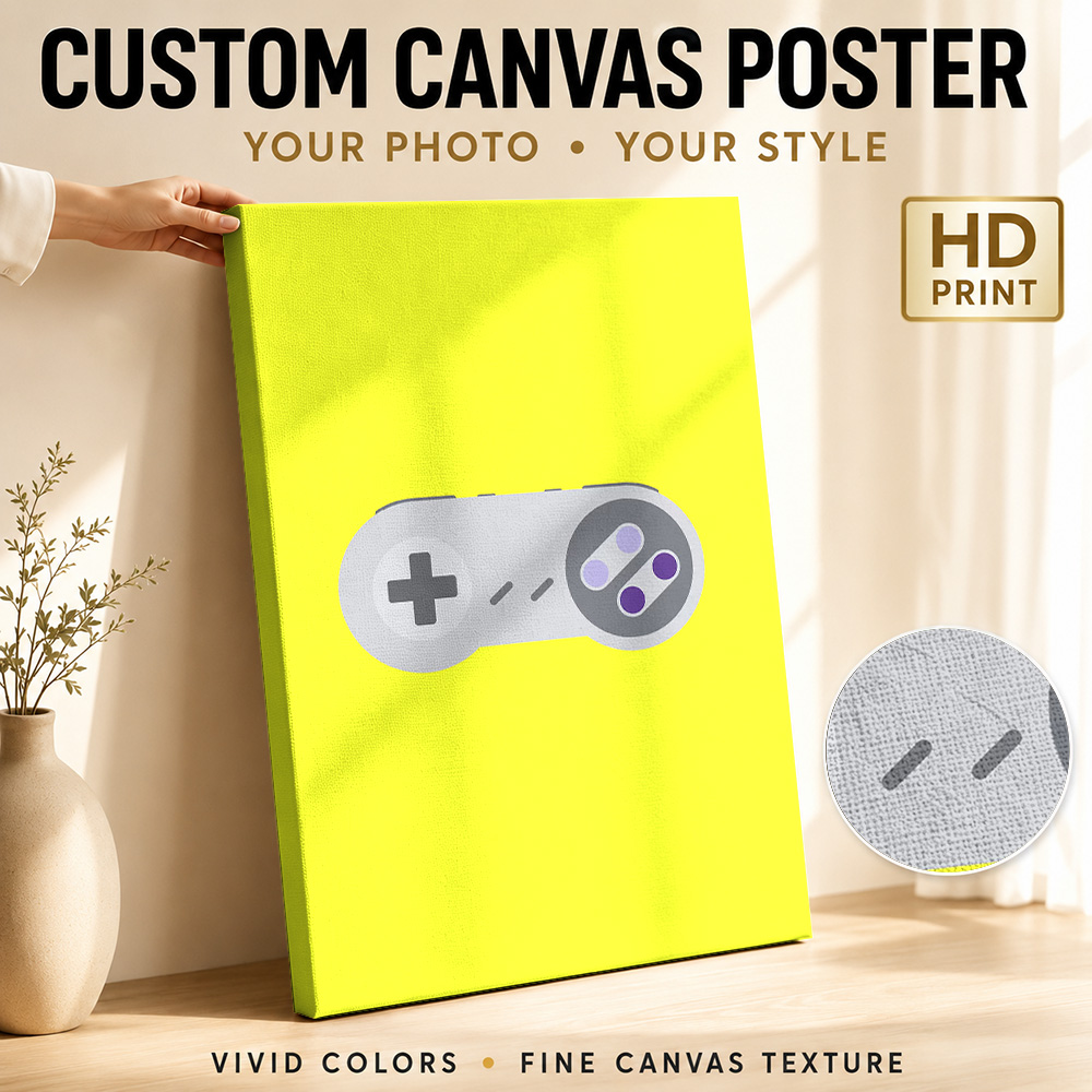 Retro Game Controller on Yello - Background Retro Gaming recension och pris