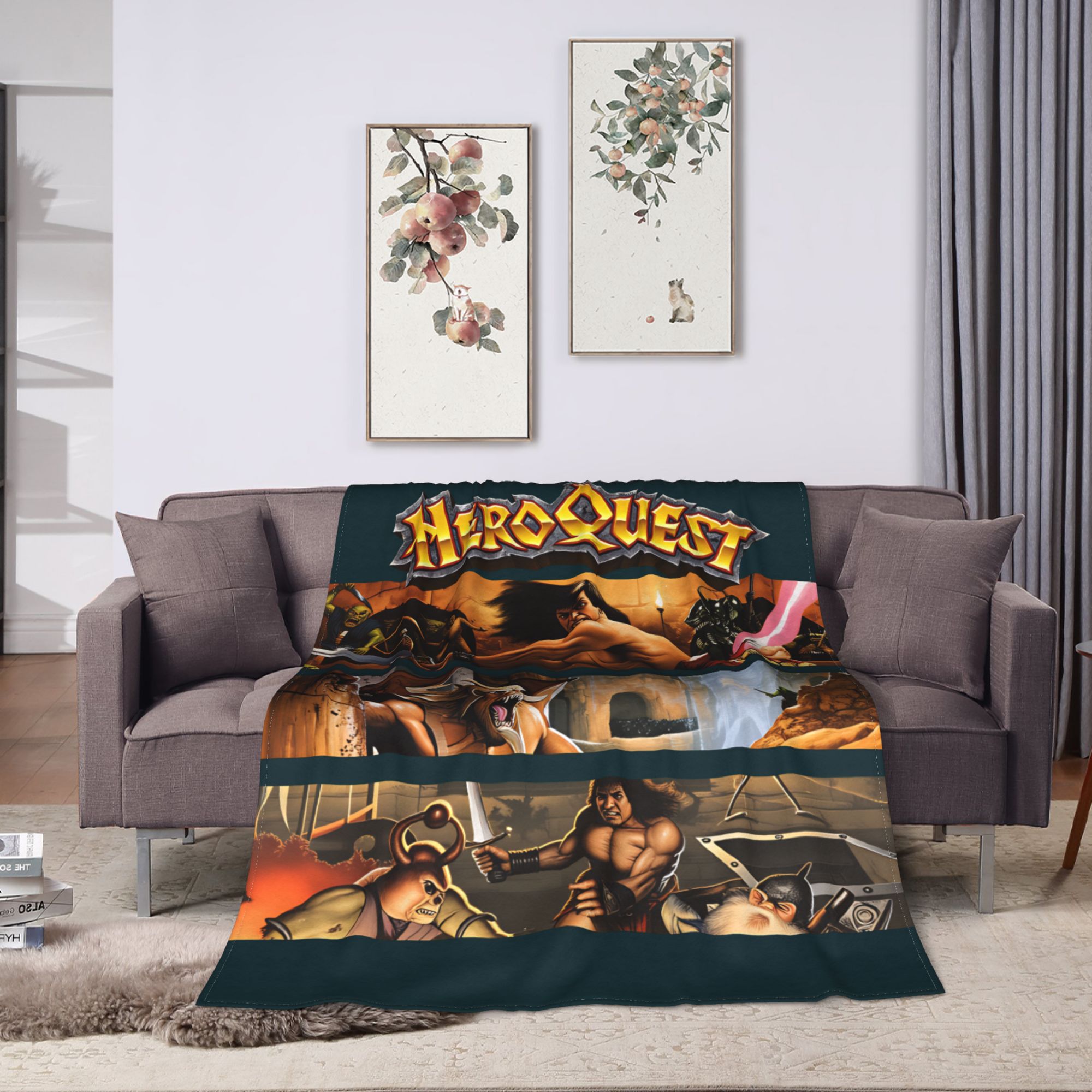 Heroquest Roleplay Game 90s Bl - Retro Gaming Lounge recension och pris